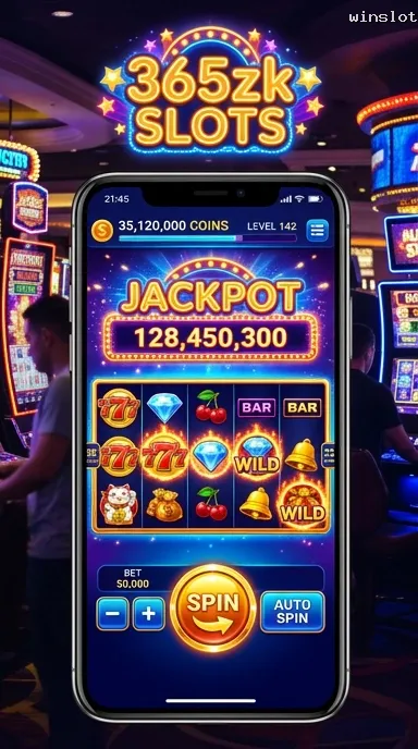 Cuplikan layar menu unduhan winslot untuk perangkat Android